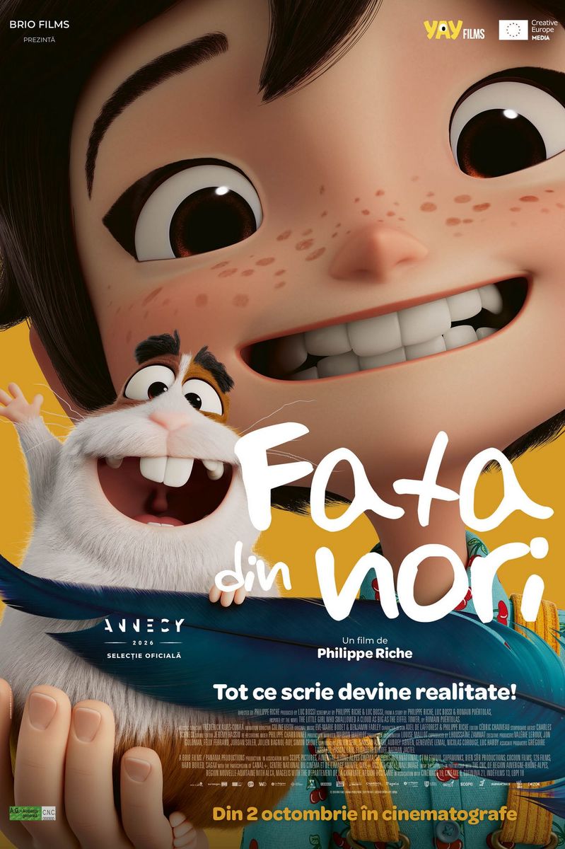 Afis 2D Fata din nori - dublat (La fille dans les nuages)